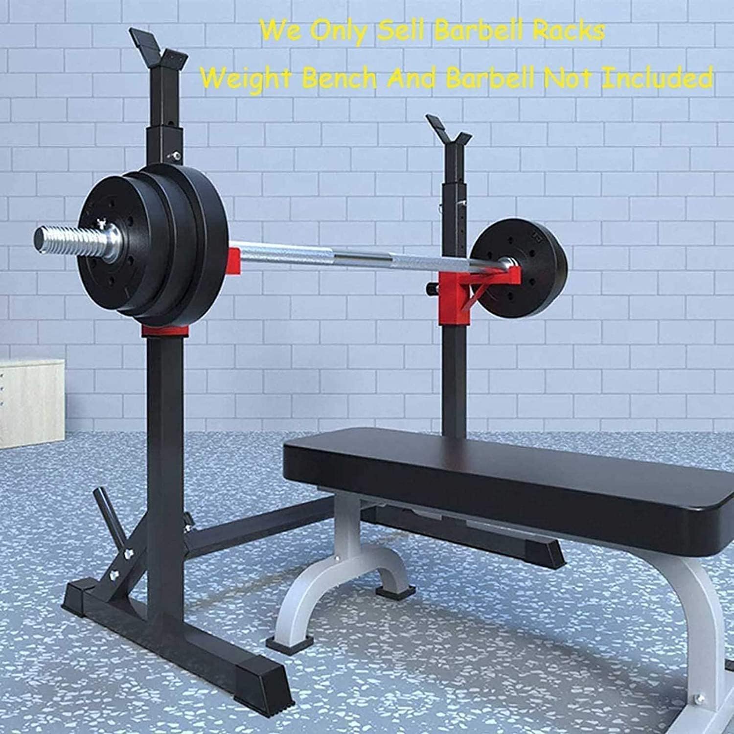 Squat Rack Strength Training Equipment Home Sports Squat Rack Stand Barbell Free Press Bench Home Gym Multifunctional Squat Stand GHT