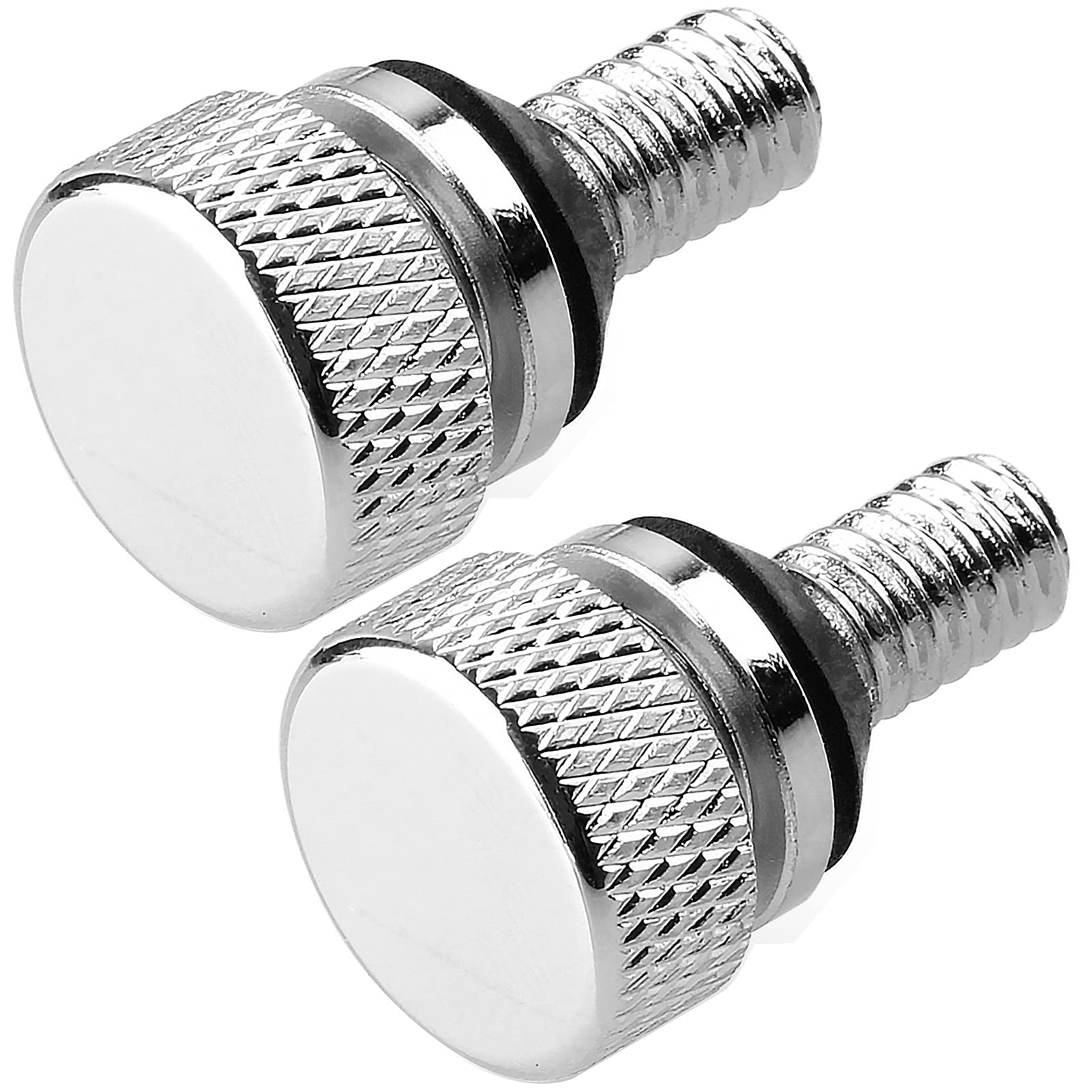 Lubinxun Stainless Steel Seat Bolt Rear Mount Screw Compatible with Harley Davidson Sportster Touring Softail Dyna CVO 1996-2024,2 PCS