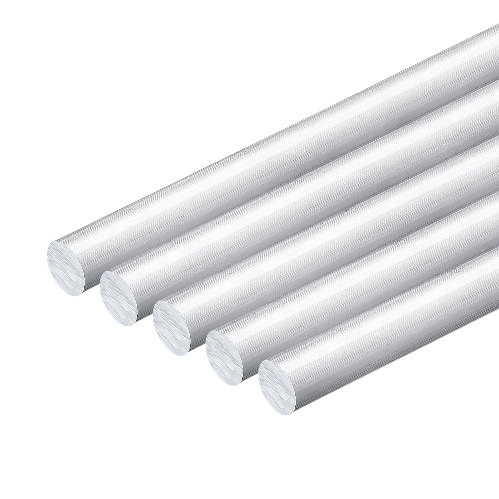 Aluminum Rods - 10 Pack 6mm Round Bars -6 Aluminum Rods - 10 Pack 6mm Round Bars -6