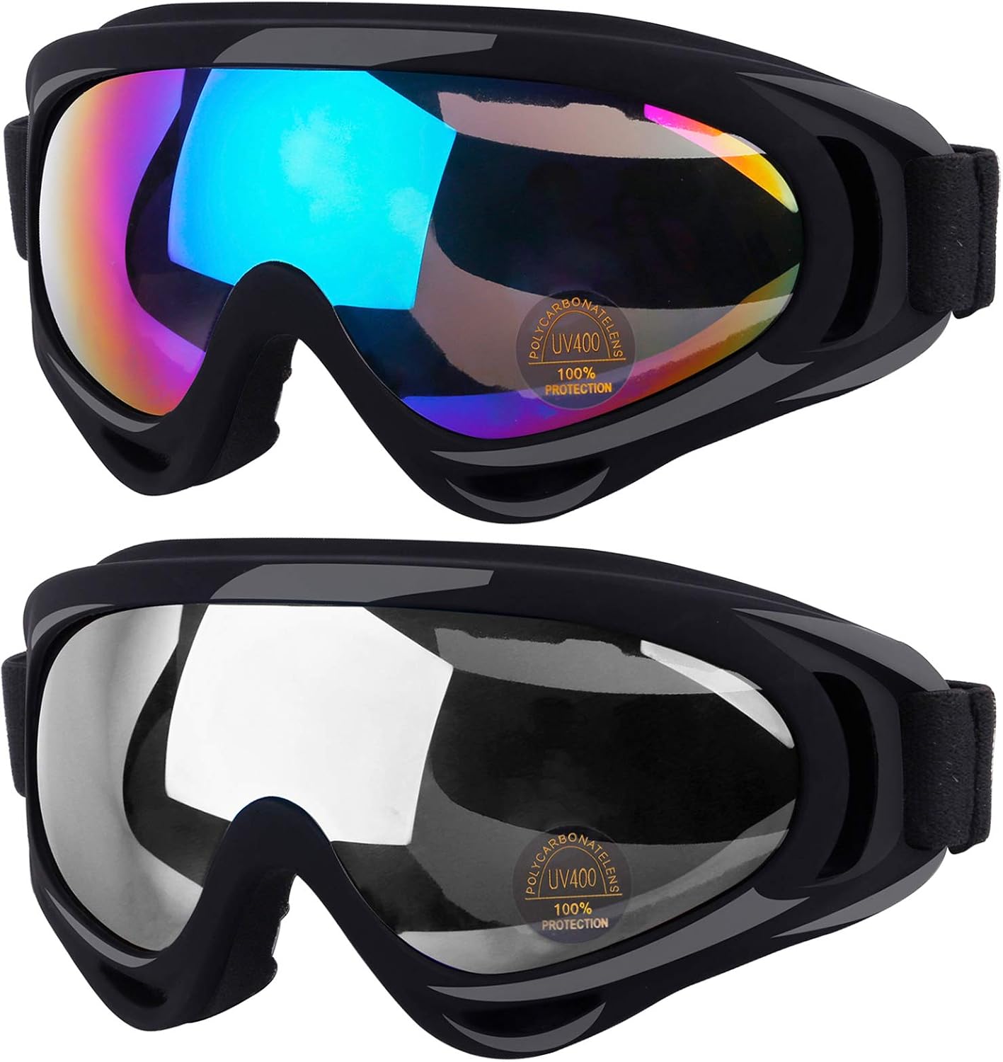 Anni Coco Ski Goggles, Snowboard Goggles for Men Women, Youth, Kids, Boys Girls