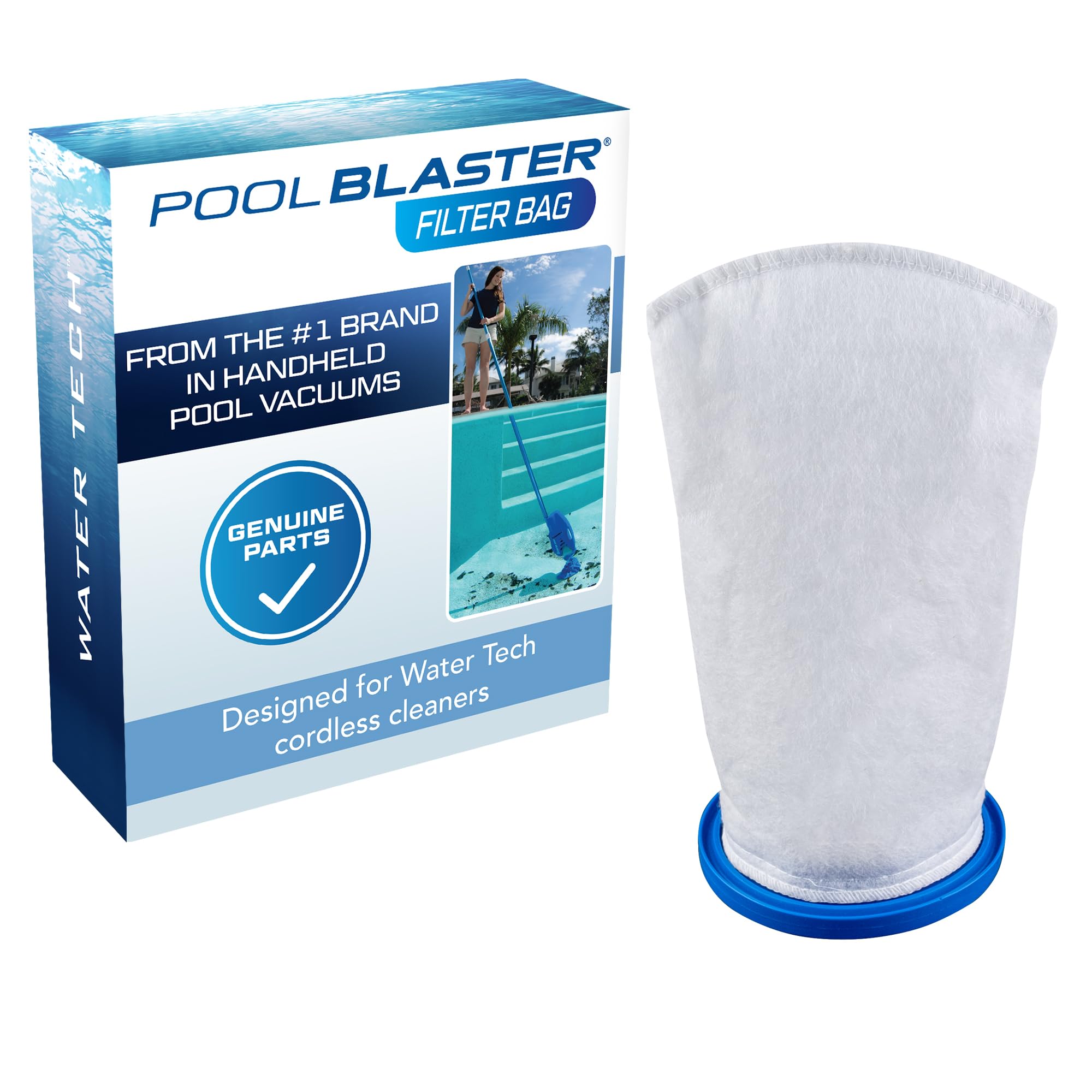 POOL BLASTERGenuine Replacement Xtreme Multilayer Filter Bag for Max CG, Max HD, Millennium, and Volt FX-8 Pool Vacuums by Water Tech