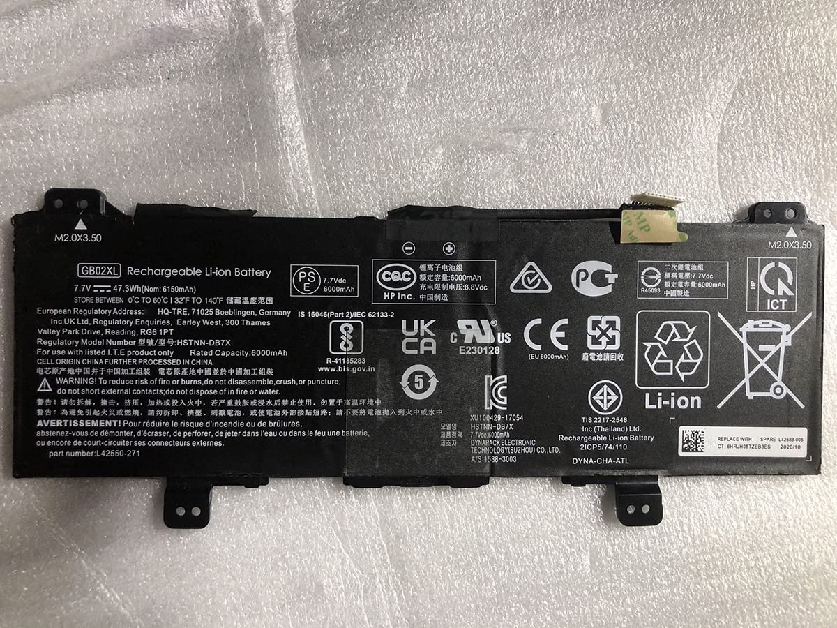 HP chromebook x360 14b-ca0019tu バッテリー状態96%