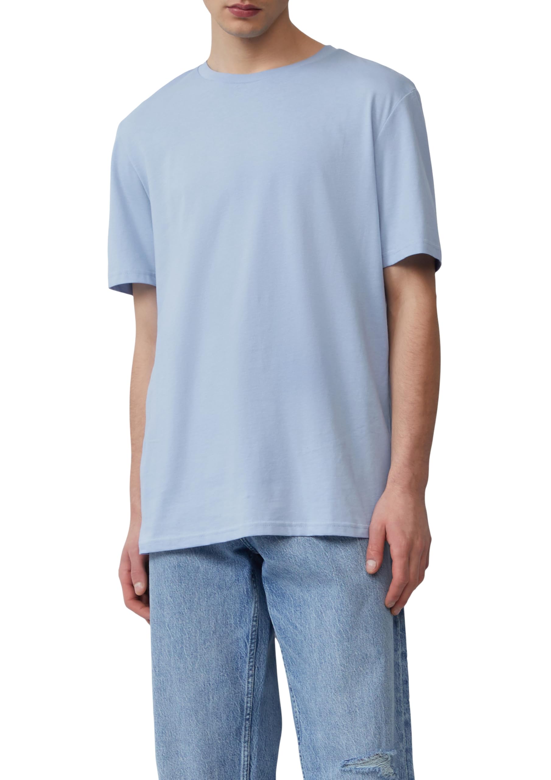 Qs Men's Sky Blue 2143874 T-Shirt, M