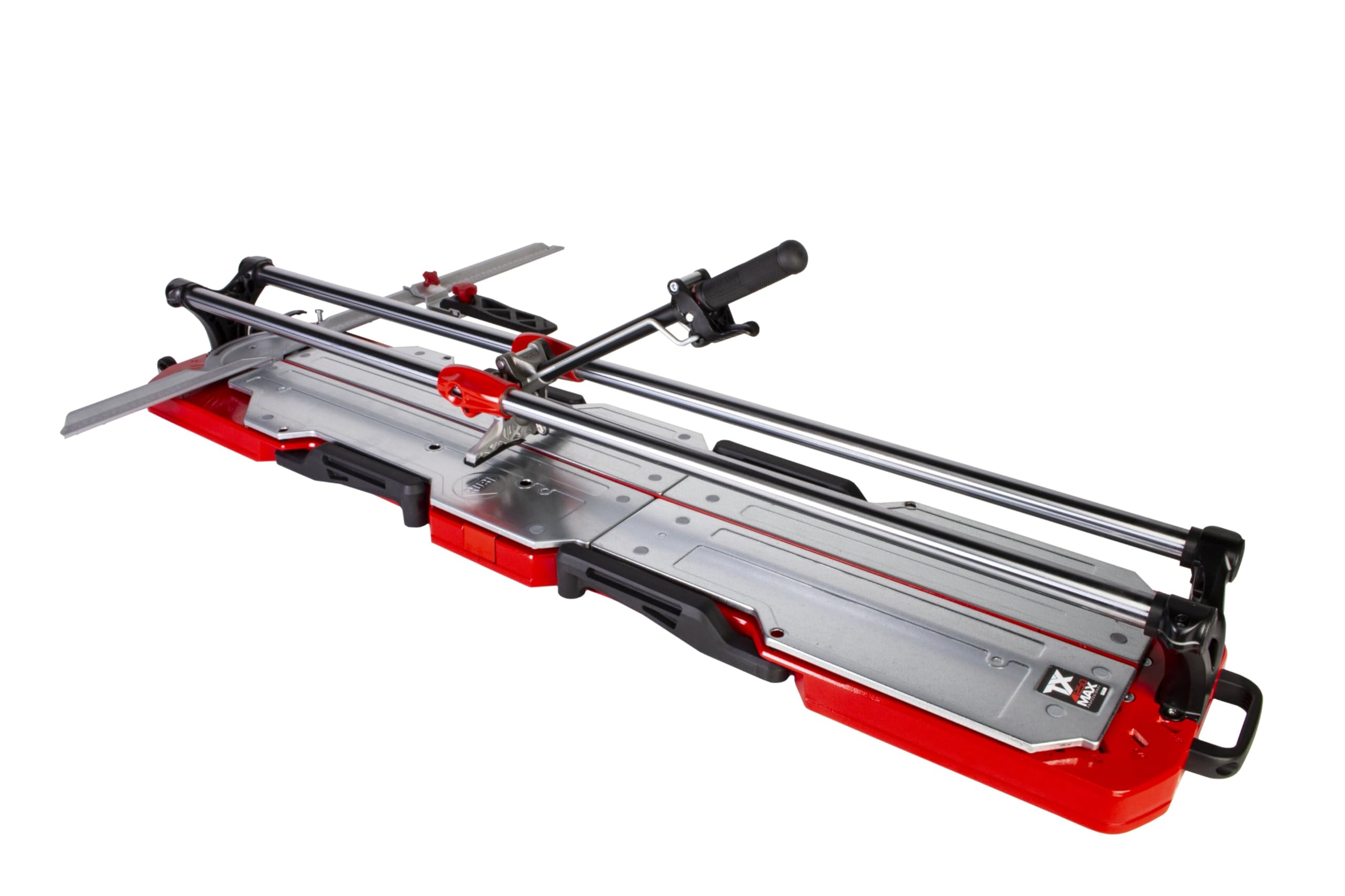 TX-1250 MAX Manual Tile Cutter 48 Inch – Professional Porcelain Tile Cutter for Large Format Ceramic, High Precision Hand Tool with Case and Wheels