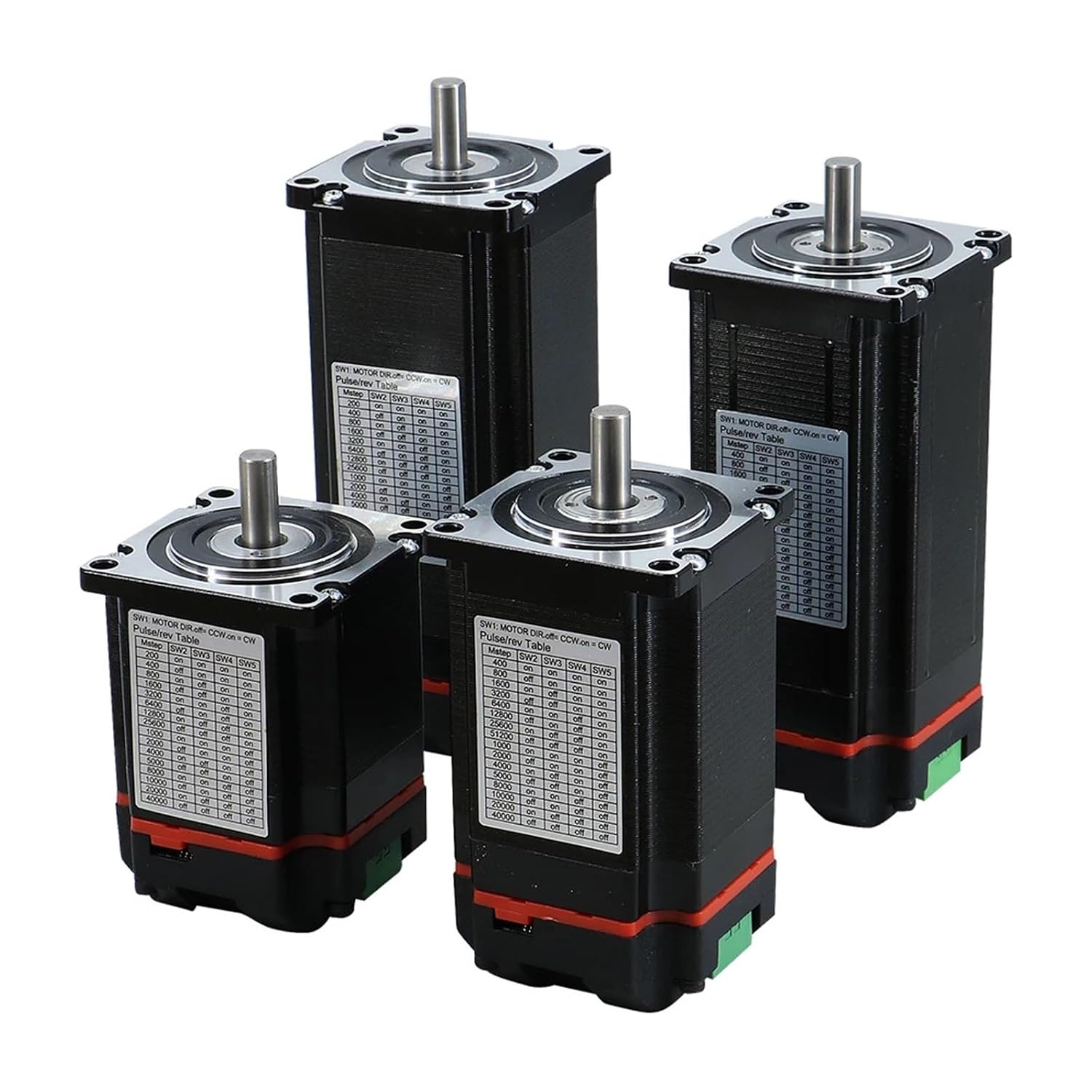 1pc Nema23 Closed Loop Integrated Motor 1.2Nm 2Nm 2.5Nm 3Nm Diameter 8mm Hybrid Integrated Servo Motor with Drive(57-112 3Nm)