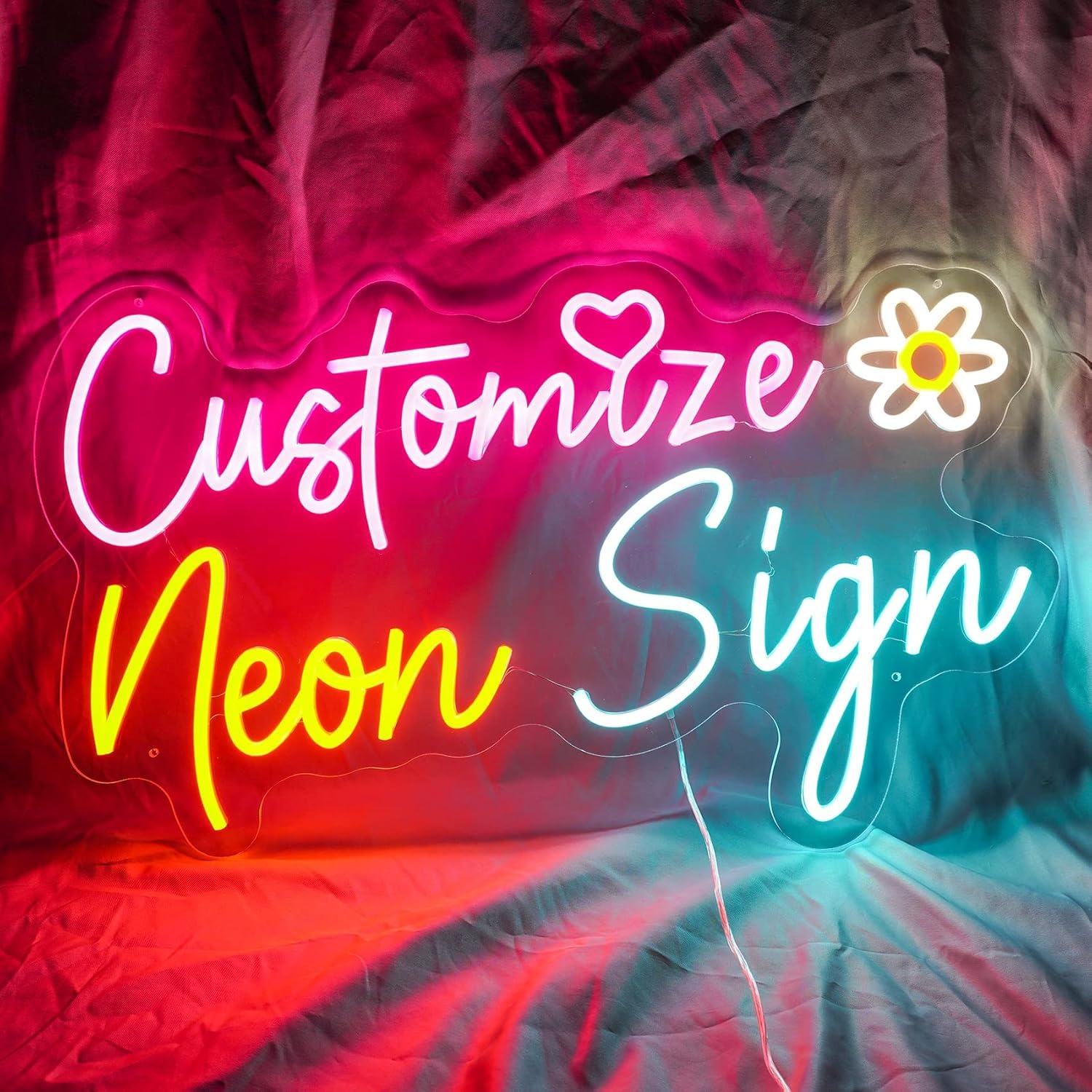 Customized Name or Message on Personalized LED Neon Sign Neon Sign Board Plate Alphabet Letters for Bar Decoration, Bedroom, Cafe, or Birthday Gift An Inventive Home Accent or Present Idea (B0DBVTTSPV) Amazon Price History, Amazon Price Tracker