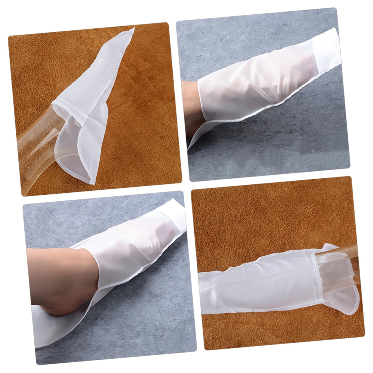 FOMIYES 6pcs Sock Aid Helper Sock Aid for Elderly Sock Sock Applicator Aid Sock Helper Disabled Assist Putting Supply Sock Wearing Tool Sock-aid Socks Sock Aid Tool Nylon White