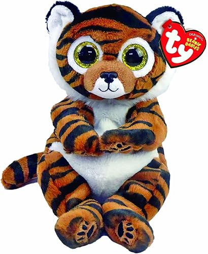TY Juguetes Beanie Babies Tiger Clawdia - 15 CM, marrón, 2009124