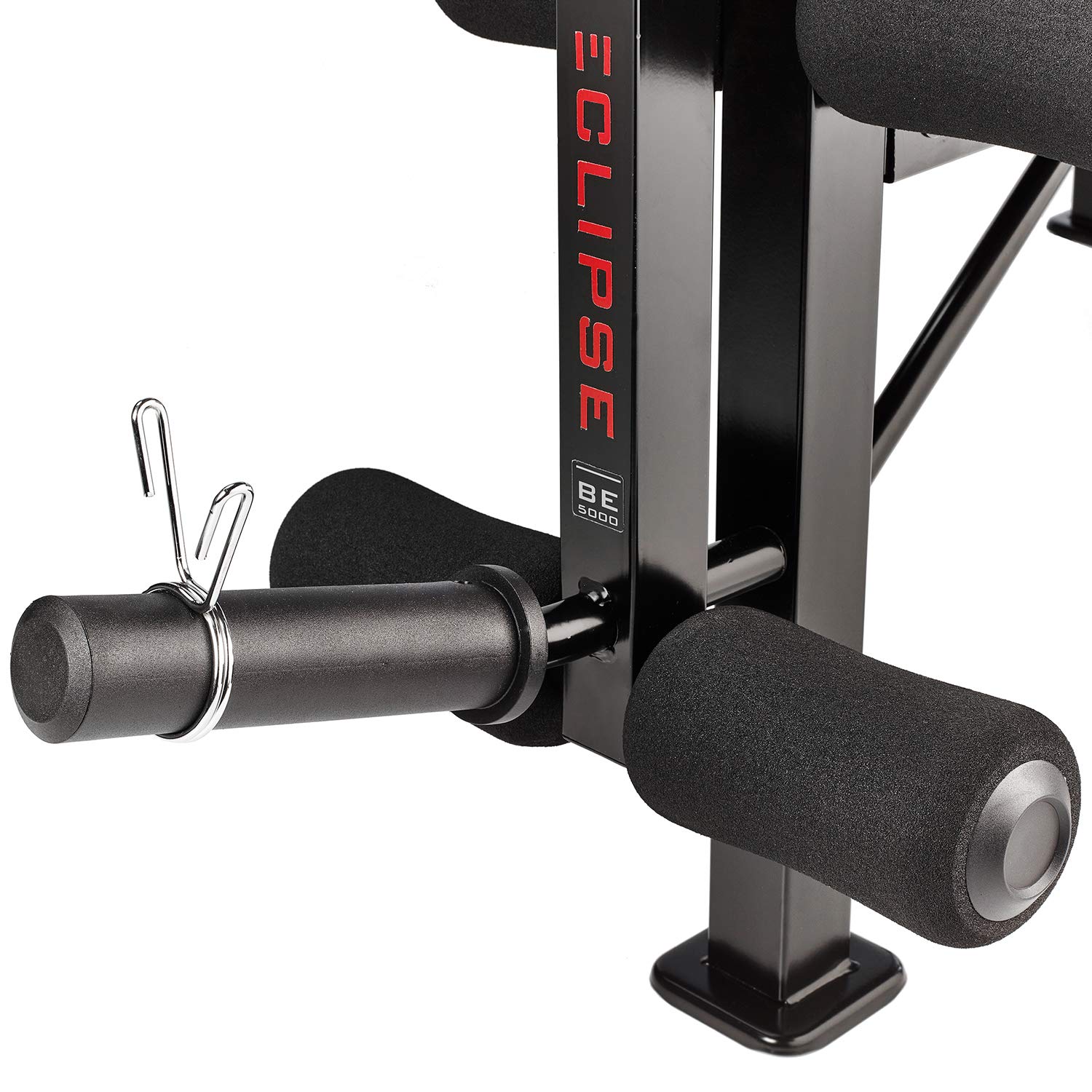 Marcy Eclipse BE5000 Olympic Weight Bench with Rack, Arm Curl Pad and