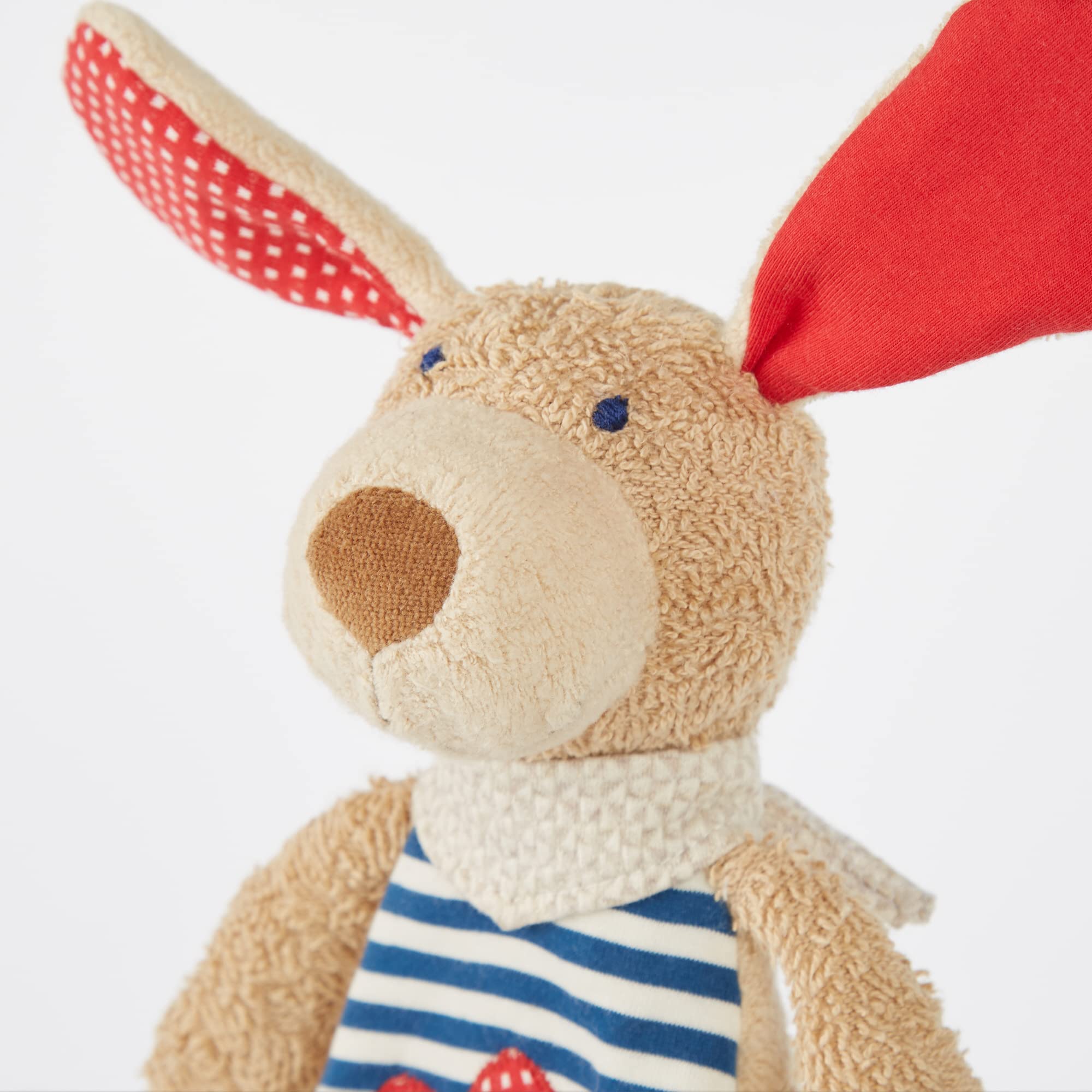 sigikid 40503 - Organic Collection, Straccetto doudou a forma di cagnolino
