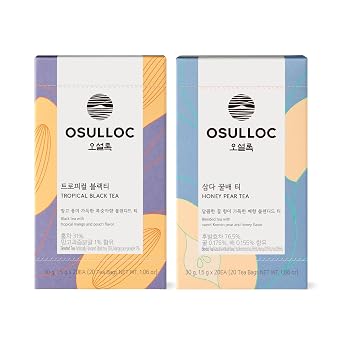 OSULLOC Tropical Black Tea & Honey Pear Tea