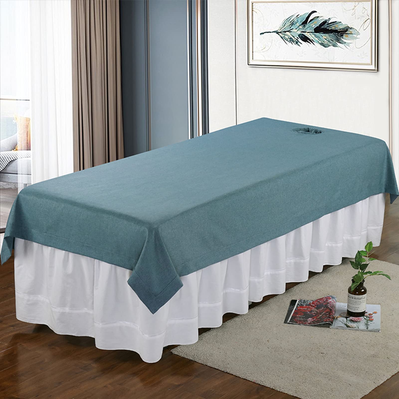 Drap de canapé de massage étanche pour l'expérience relaxante en salon spa