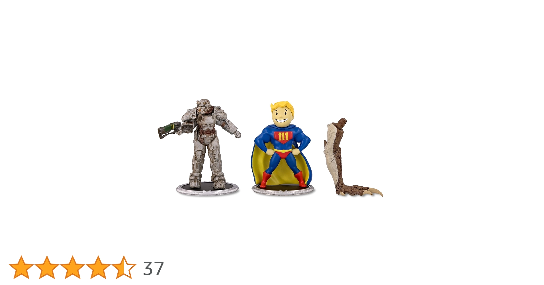 日本未発売 fallout boyフィギュア big Gun ミニガン Fallout Excavator and Vault Boy (Gun) Mini Figure Set
