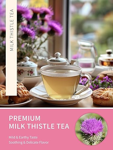 Vista 140 de TeeLux Mugwort Tea Bags - Té de hierbas de artemisa seca natural, sin cafeína, 40 bolsas de té