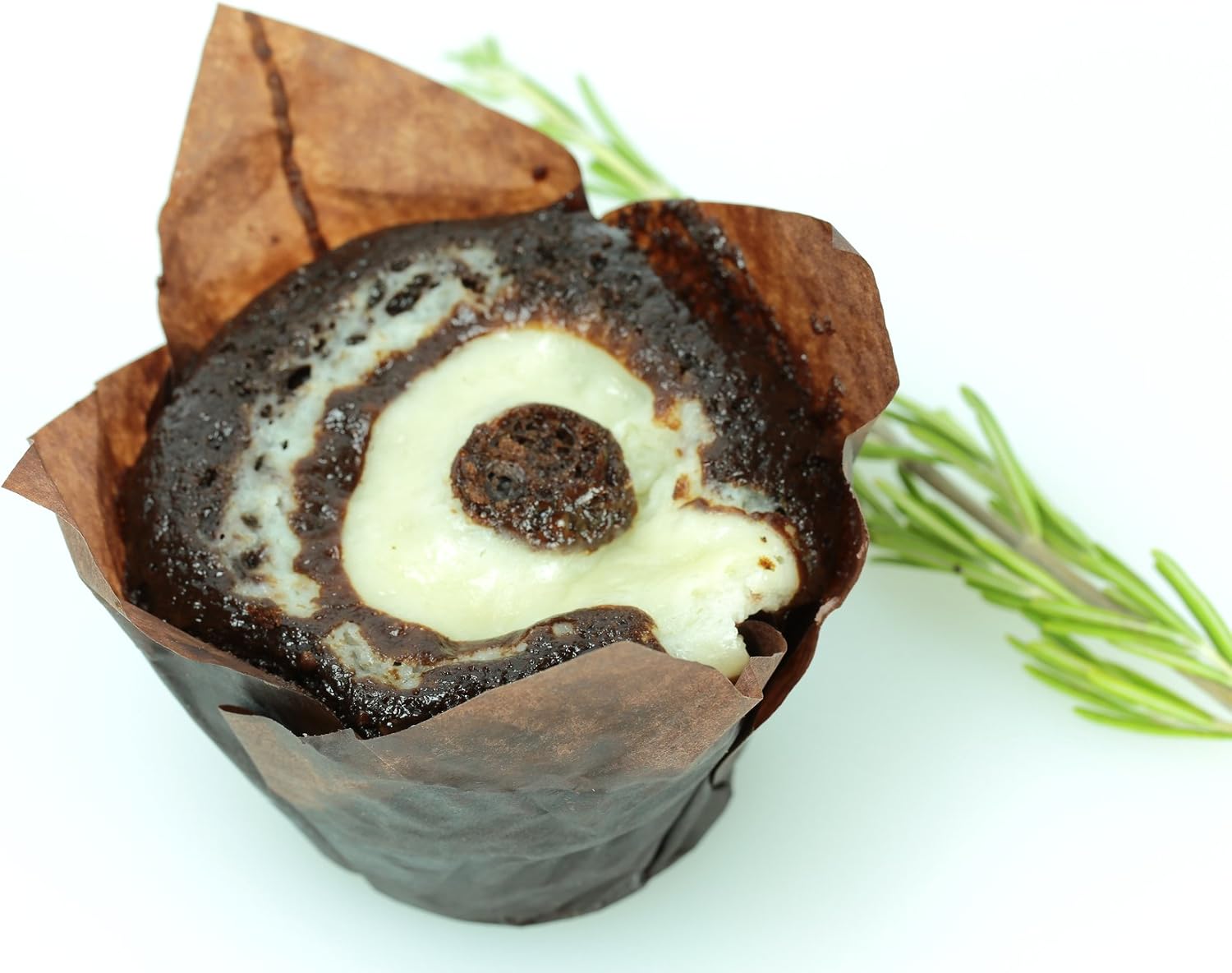 Brown Tulip Baking Cups, Medium Size, for Muffins, Cupcakes, Eco Friendly, Disposable, Non-Stick, Pack of 50 - by Ecobake