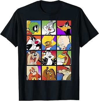 Looney Tunes Group Shot Box Up T-Shirt