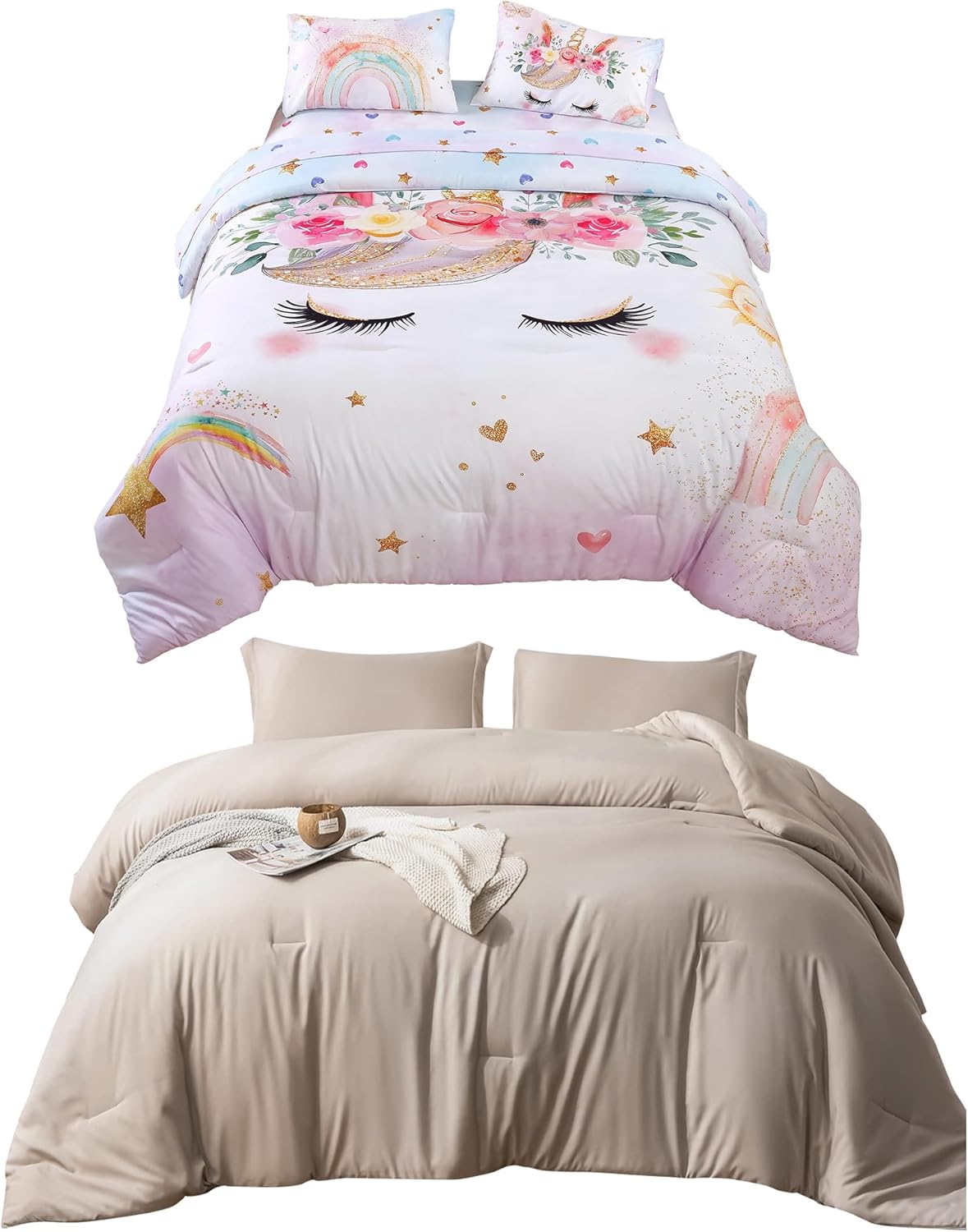 weigelia Full Size Comforter Set 7 Pieces and 5 Pieces Twin