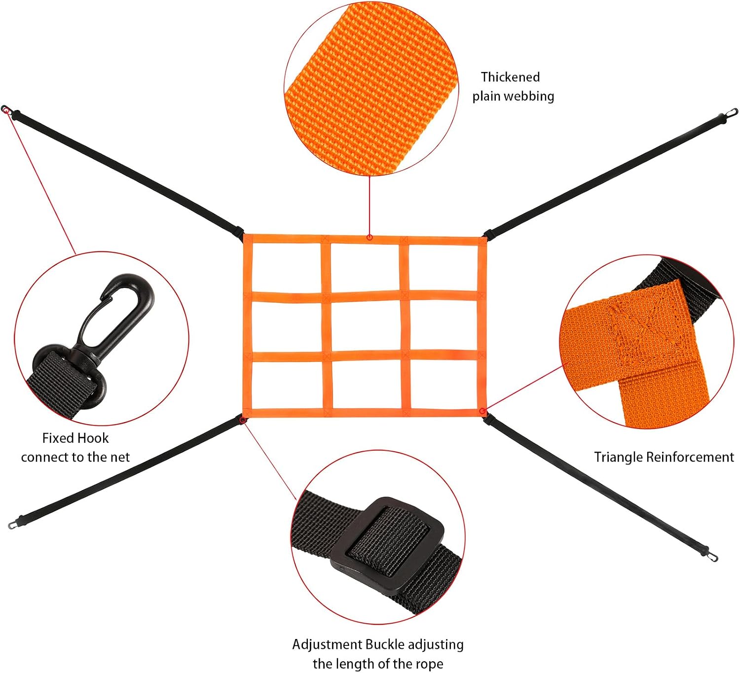 Adjustable Strike Zone Target for Baseball/Softball Pitching, Hitting, Batting, Catching Practice, 2 Pcs, Fits 6x6, 7x7, 8x8 ft Nets