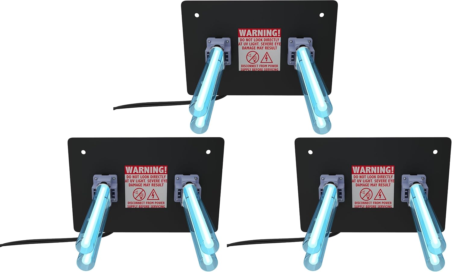 REKO Lighting R2000 Air Purifier Whole House Uv uvc Light in Duct for HVAC Ac (Air Conditioning) Duct (Pack of 3)