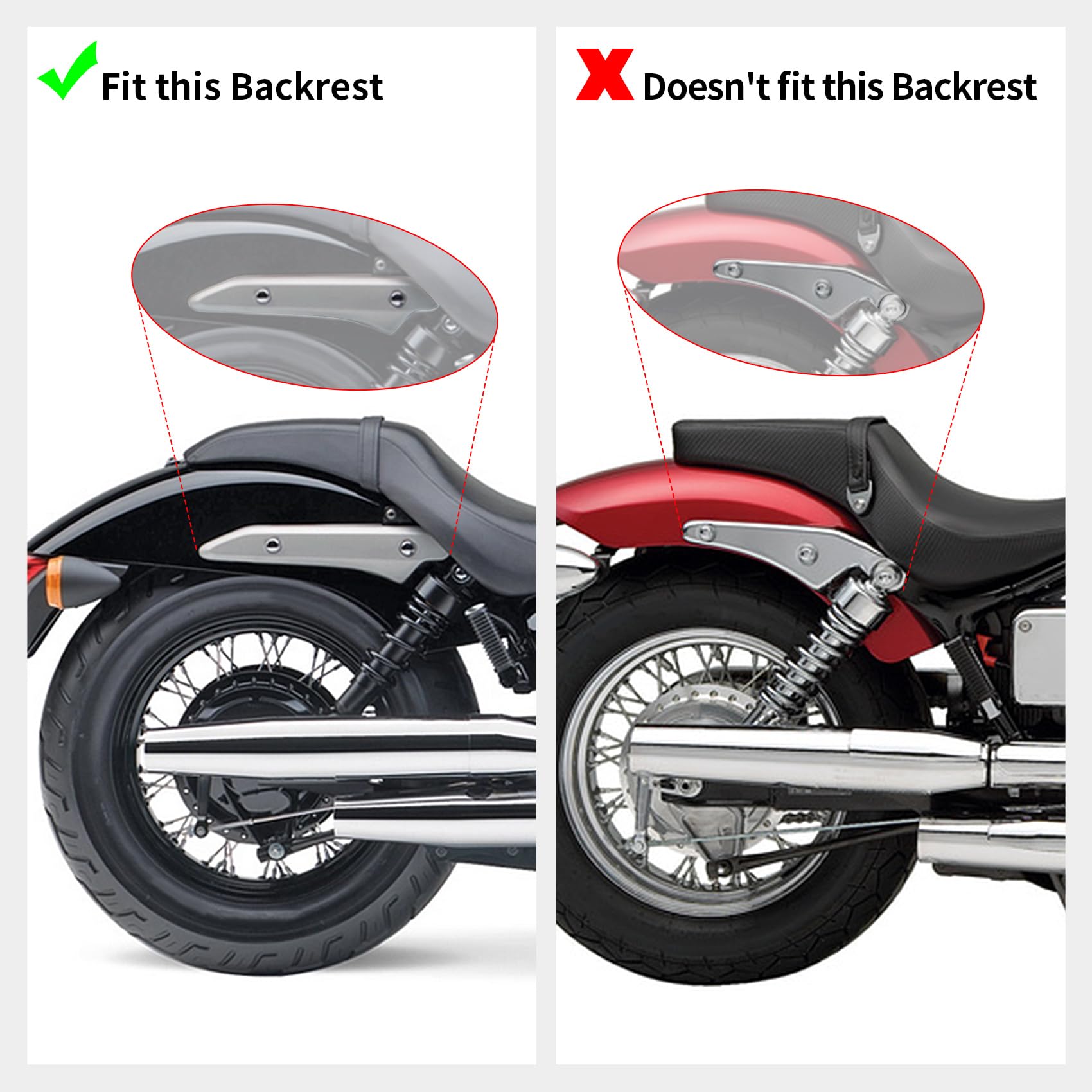 HONDAシャドウ キャリア、リアサイド、荷台、