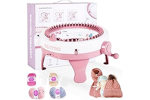 SENTRO 48 Needle Double Knitting Machine: Effortless DIY for Beginners and Creative Minds