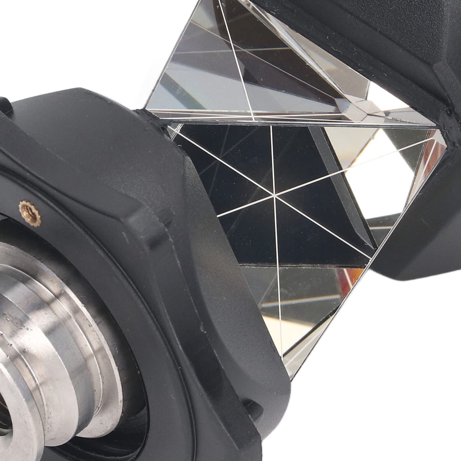 Prisma 360°, 23.1mm Constante 360 Grados Estación Total Prisma Reflecto para Trimbler, Seguimiento Automático Mini Prisma Reflector Kit de Sistema de Prisma para Topografía