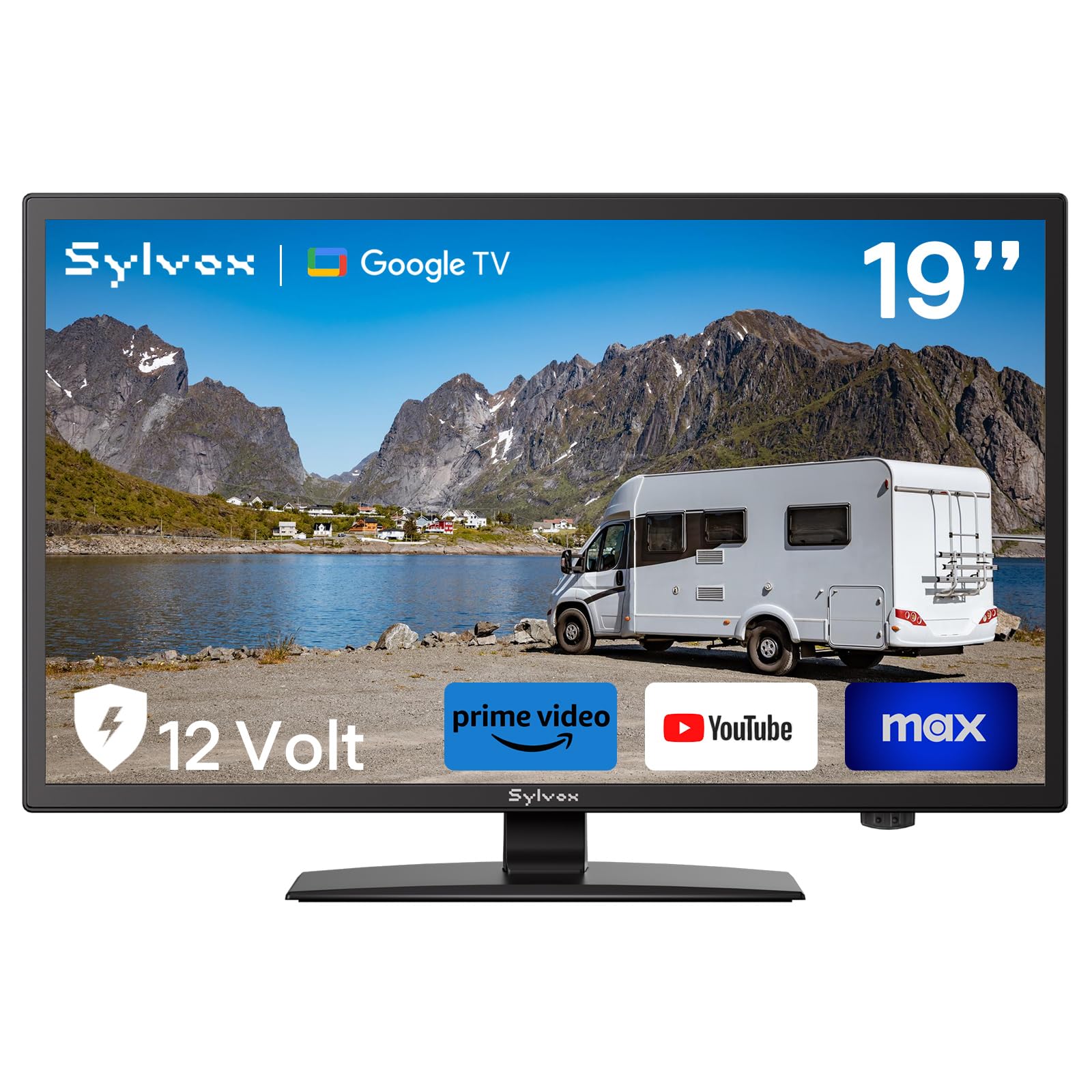 Amazon.com: SYLVOX 19-Inch RV TV, 12 Volt Smart TV with Google OS