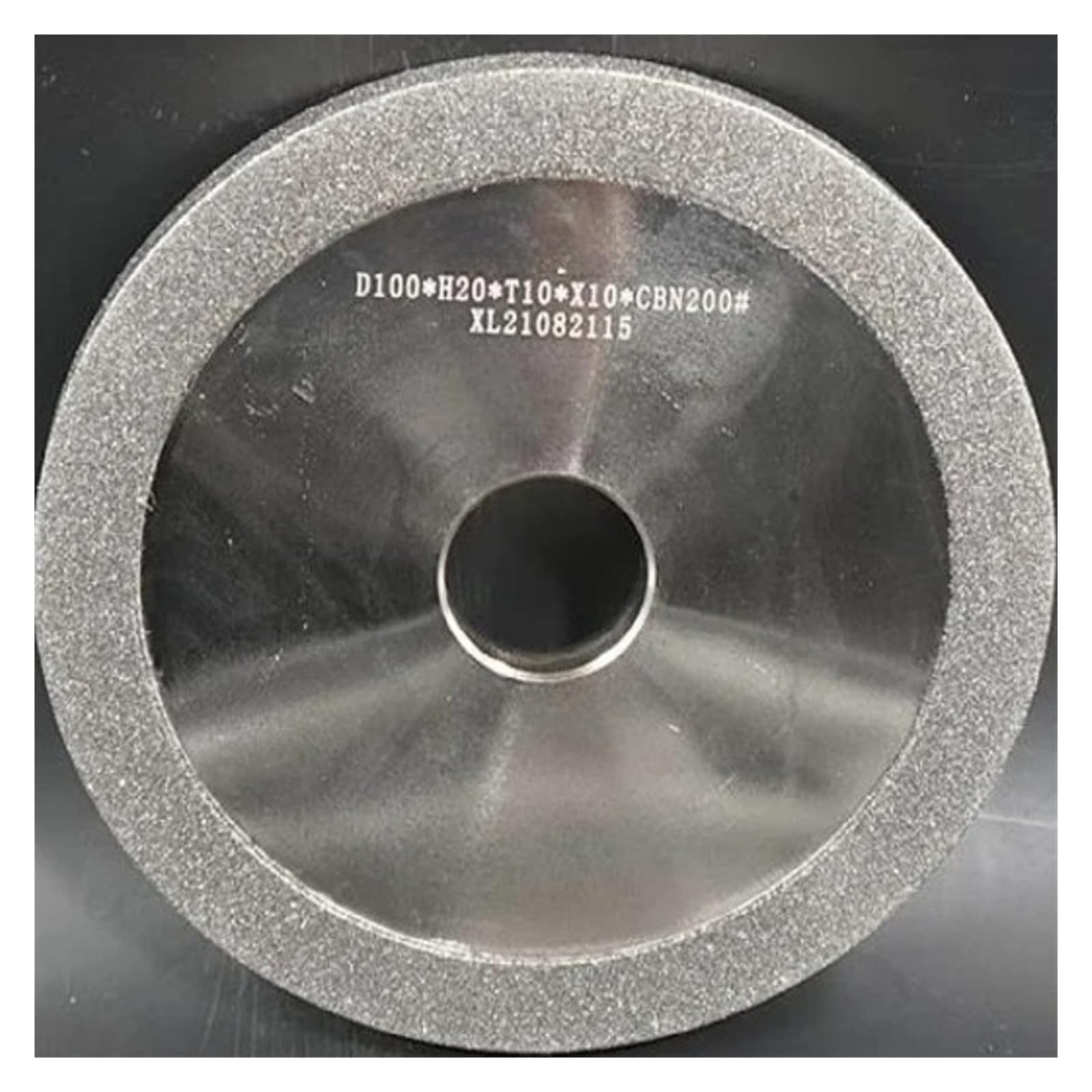 Herramienta HSS de acero inoxidable, grifo de taladro CBN, muela abrasiva de nitruro de boro de diamante, cuchillo blanco(100x10x20,200grit)