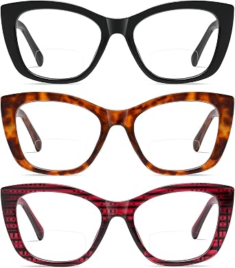 Readers for Women Men,Reading Glasses with Blue Light Blocking,Spring Hinges Eyeglasses for Reading