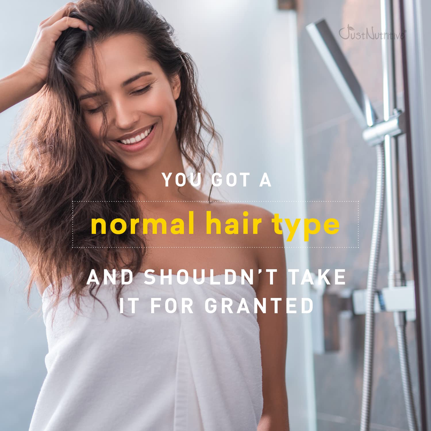 Just Nutritive Normal Hair Conditioner | The Best Conditioner for Normal Hair Types
