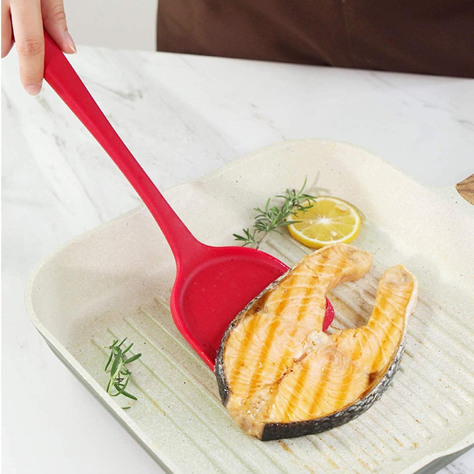 Langlebiges Küchenutensilien-Set - Kochutensilien-Set - Silikon-Küchenutensilien - Antihaft-Kochgeschirr mit Spachtel-Set - Küchenhelfer Kitchen GAD