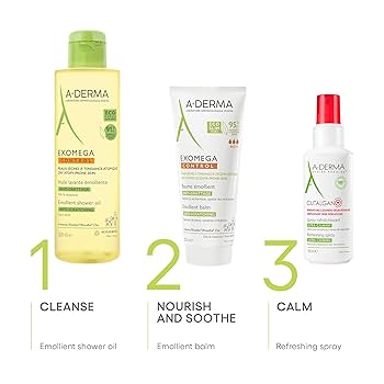 A-DERMA EXOMEGA CONTROL 400ml 2本セット Amazon.com : Aderma Exomega Control - Emollient Body Balm