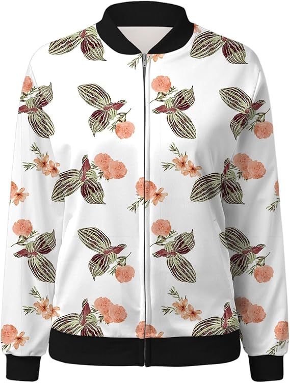 Coolcat bomberjack met bloemen | wehkamp