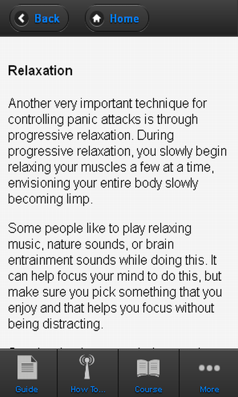 How To Stop Panic Attacks - App on Amazon Appstore