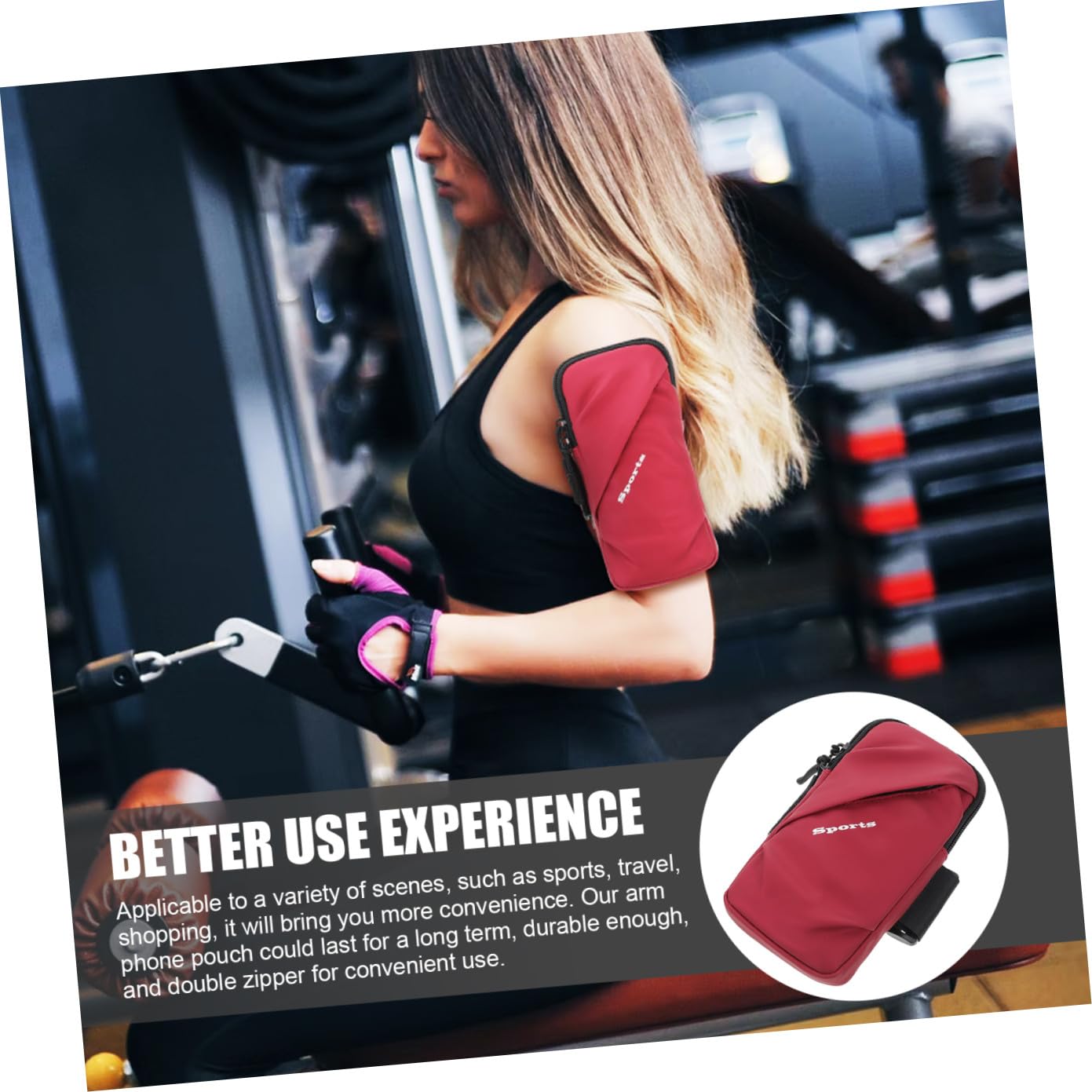 DOITOOL 3 Fundas para De Teléfono Celular Bolsa De Almacenamiento para De Entrenamiento Funda para Brazo para Correr
