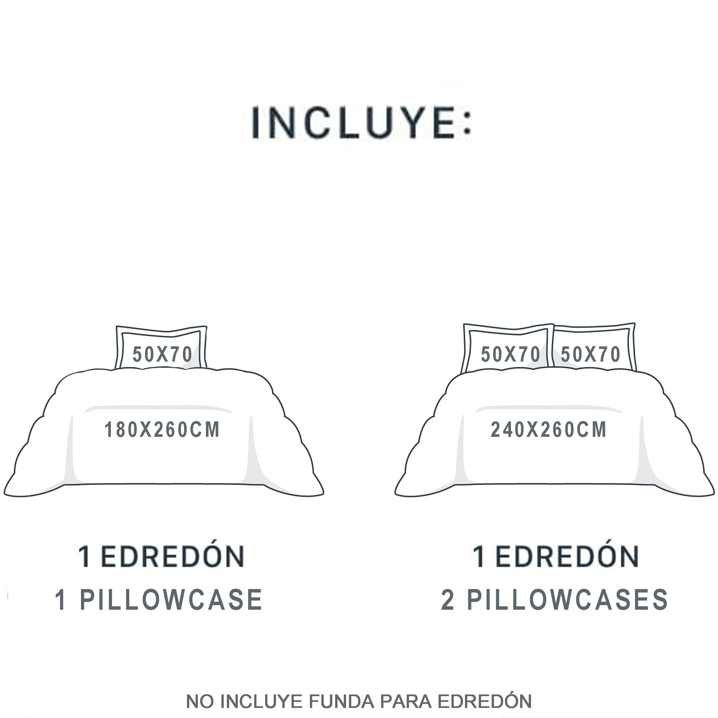MANEMI Edredón Borrego 180 x 260 cm con 1 Funda de Cojín - Nórdico Invierno Cálido y Suave, Relleno de Micro Fibra Poliéster, Reversible Franle y Sherpa