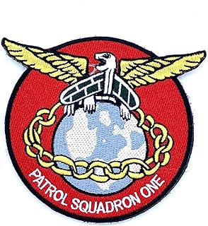 VP-1 Original Turtle Squadron Patch â€“ Hook and Loop