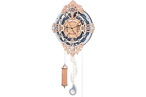 ROKR Wooden Pendulum Clock Kits: A Time-Crafted Masterpiece for Home Decor and DIY Enthusiasts