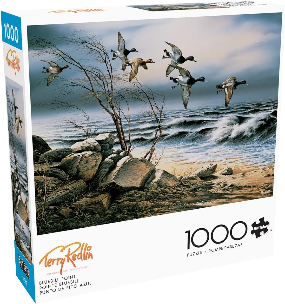 Buffalo Games - Terry Redlin -Bluebill Point - 1000 Piece Jigsaw Puzzle for Adults -Challenging Puzzle Perfect for Game Nights - Finished Size is 26.75 x 19.75