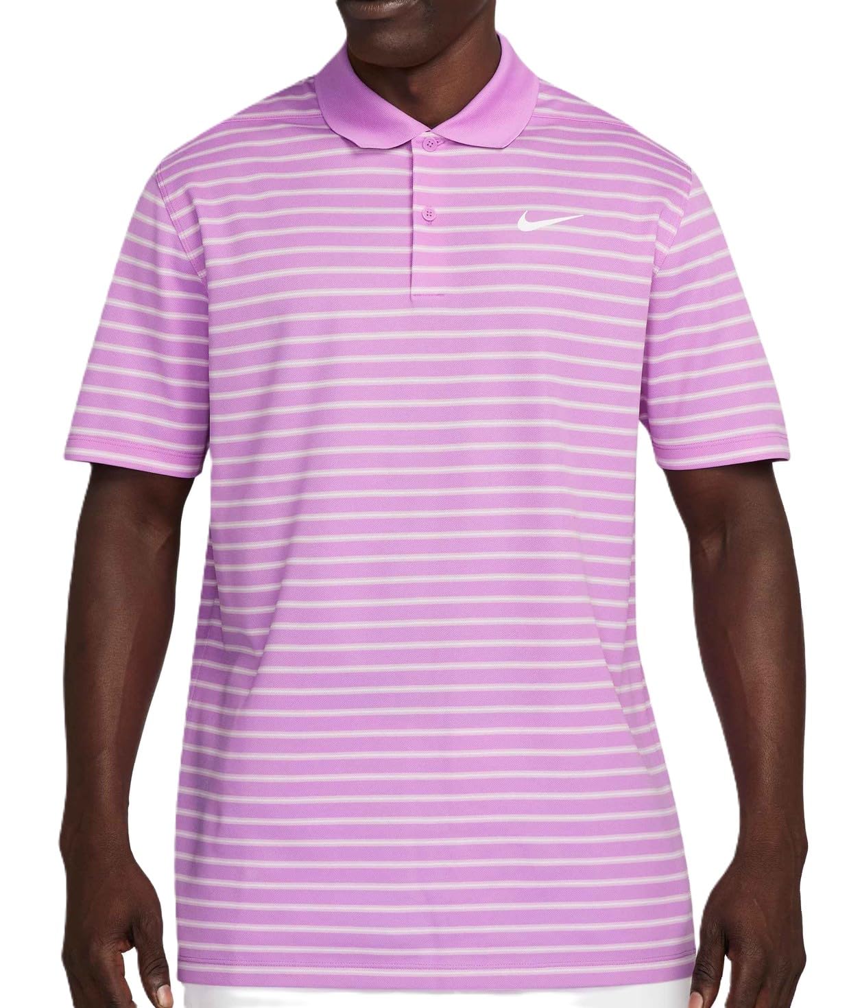 Nike Nike Dri-Fit Victory Gestreiftes Herren-golfpoloshirt Polo da Golf da Uomo a Righe Uomo (Pacco da 1)