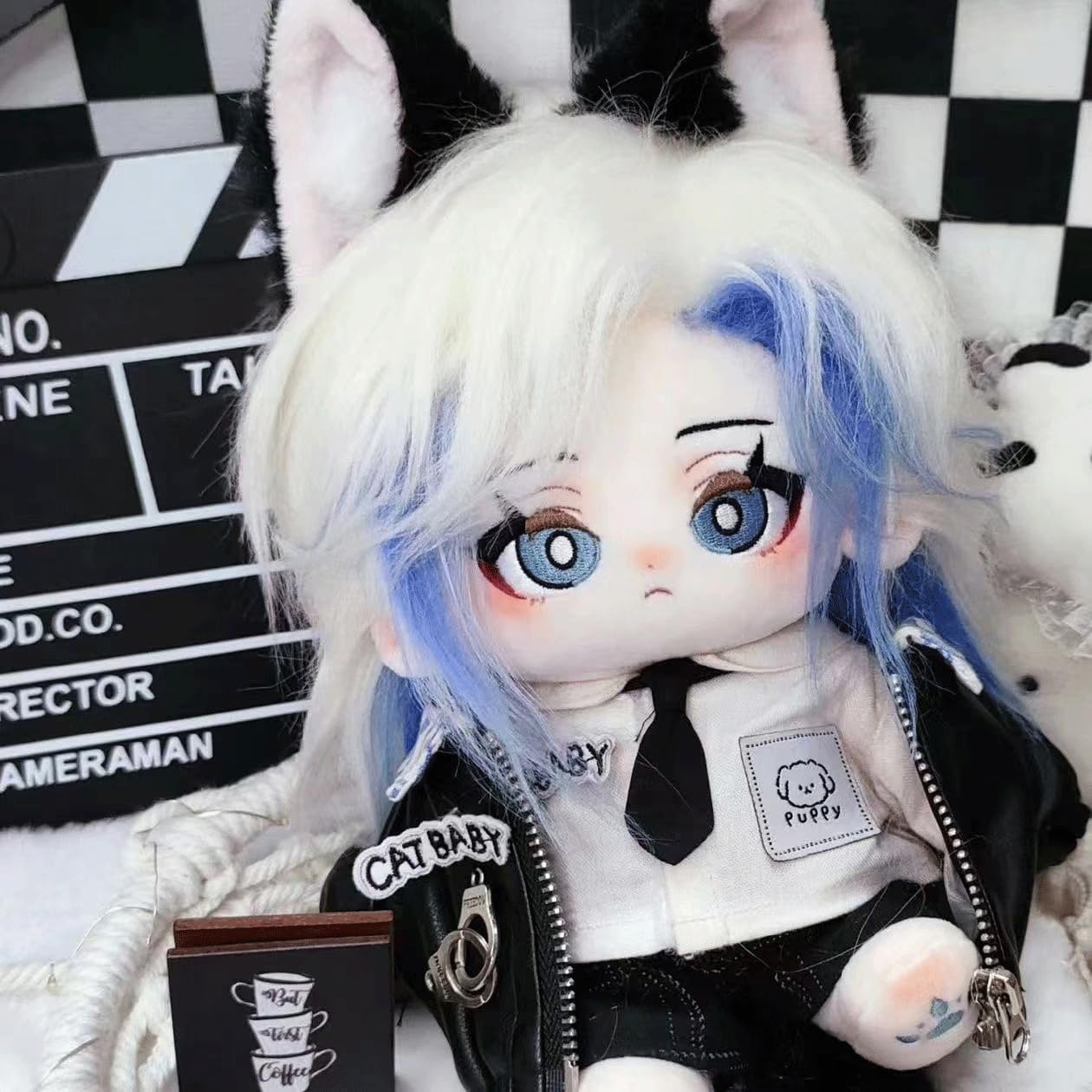 Amazon.co.jp: ミヒャエル・カイザー ぬいぐるみ 抱き枕 ブルー