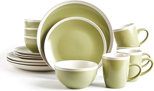 Miniatura 2 de HomeVss - Vajilla de cerámica Rock Ridge