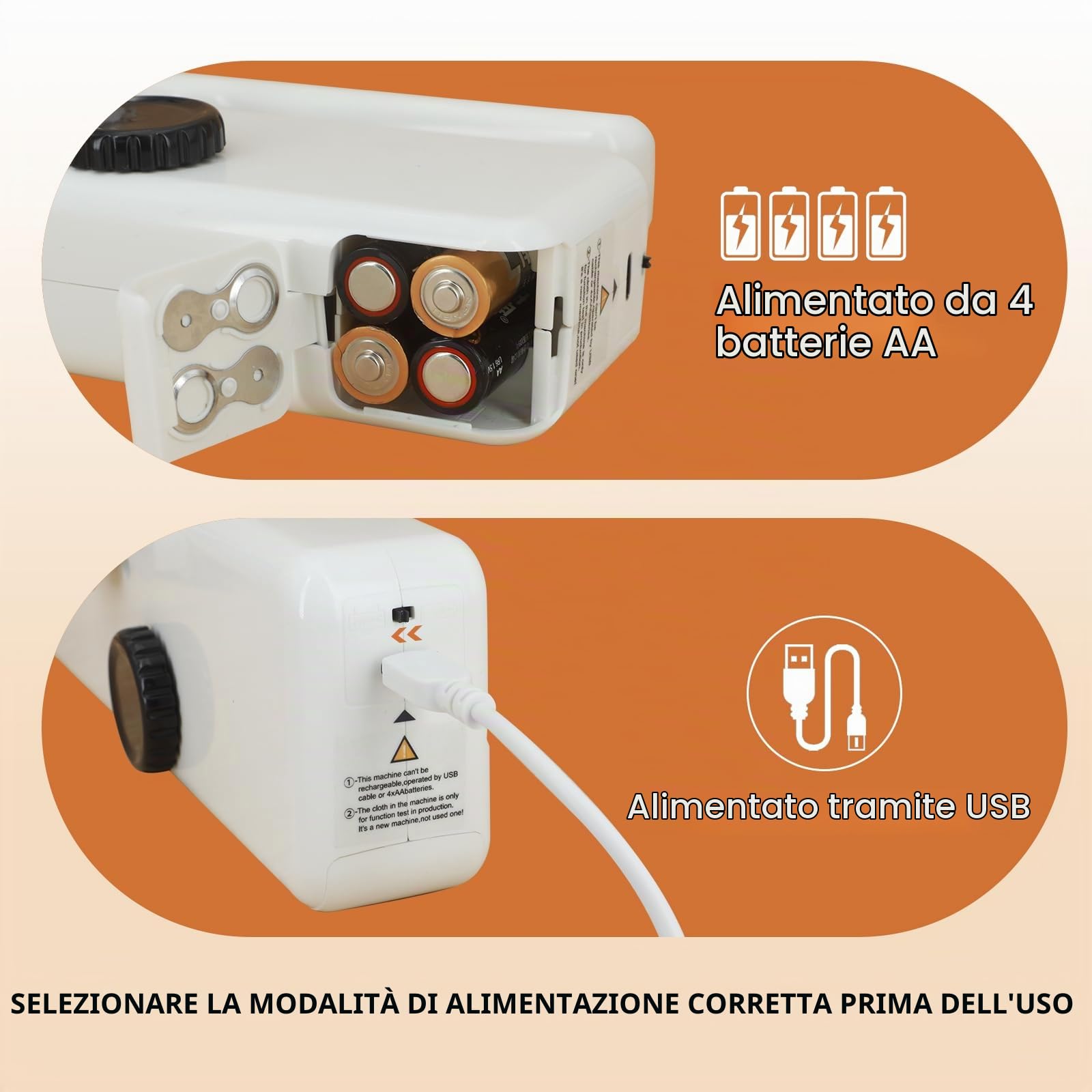 Macchina Cucire Portatile 2 Velocità – Leggera, Compatta, per Principianti | Cucitrice Portatile Leggera, Kit Accessori Completo. Cuce Jeans, Tende, Cotone spesso 1,8 mm. Perfetta per Emergenze e DIY