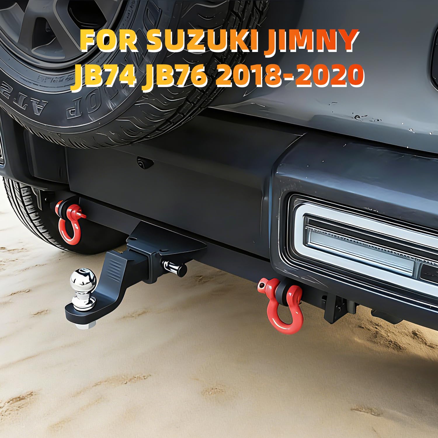 Barre di traino per Suzuki Jimny JB64/JB74 Sierra 2018-2024