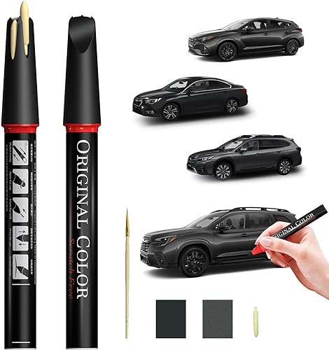 Miniatura 33 de Carhoo SAL Abyss Blue Pearl Compatible con Subaru Exact Match Lápiz de Pintura de Retoque Código: SAL (Abyss Blue Pearl),Código: 202 Negro/Negro
