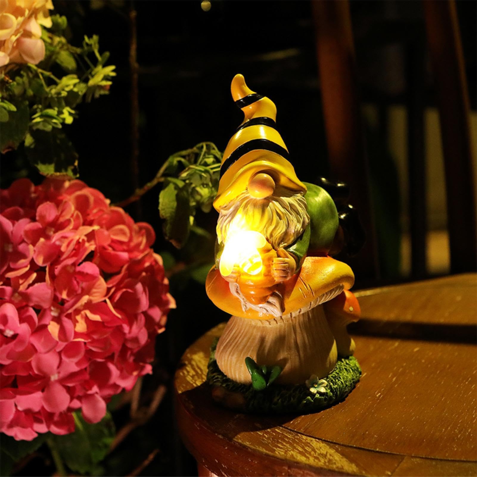 Gnome Solare - Statuetta decorativa in resina