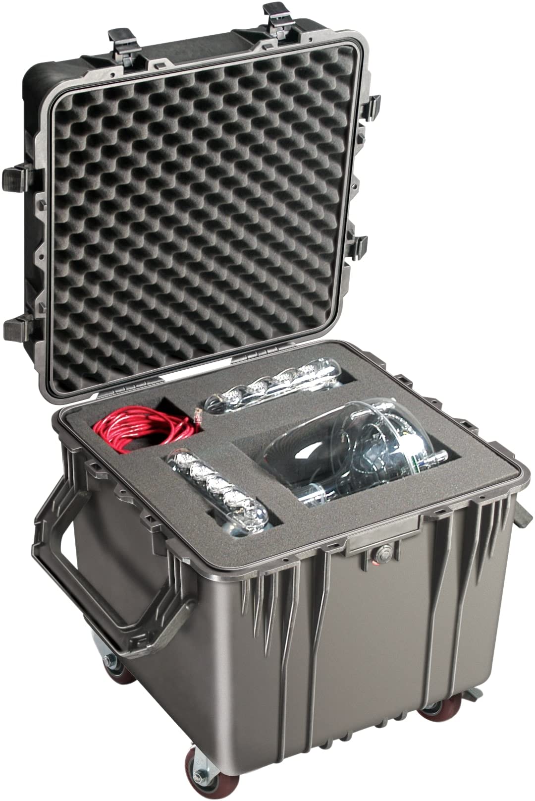 Valigetta PELI 1030 Impermeabile IP67 - 0.6L, Trasparente/Nera, Per Dispositivi Elettronici - Foto 13