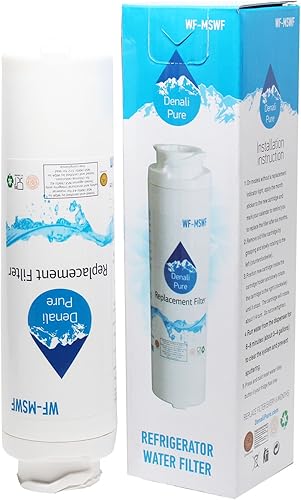 Miniatura 1 de 3-Pack MSWF refrigerador Filtro de agua de repuesto para GE, General ElectricCompatible con GE MSWF, GE psc23nswass, GE cshs5ugxbss, GE cshs6ugzbss,