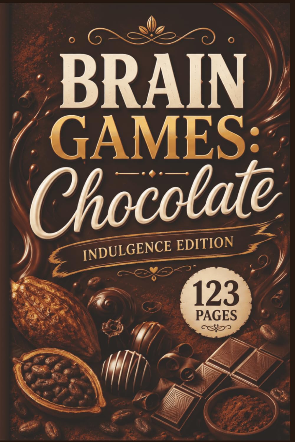 Brain Games: Chocolate Indulgence Edition: 60 Gourmet Brain Games for Foodies: Explore Global Culinary Vocabulary from Cocoa Beans to Artisan Truffles ... Palate: Global Culinary Word Searches)