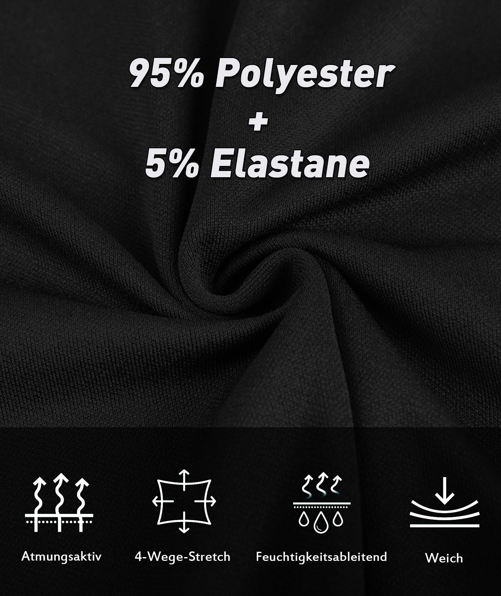 SwissWell Polo Uomo Manica Corta Asciugatura Rapida Traspirante Golf T-Shirt Tennis Polo Shirt Estiva per Uomo Sportiva Magliette - 4